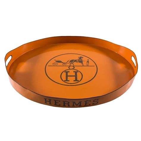 hermes orange metal tray|hermes catchall tray.